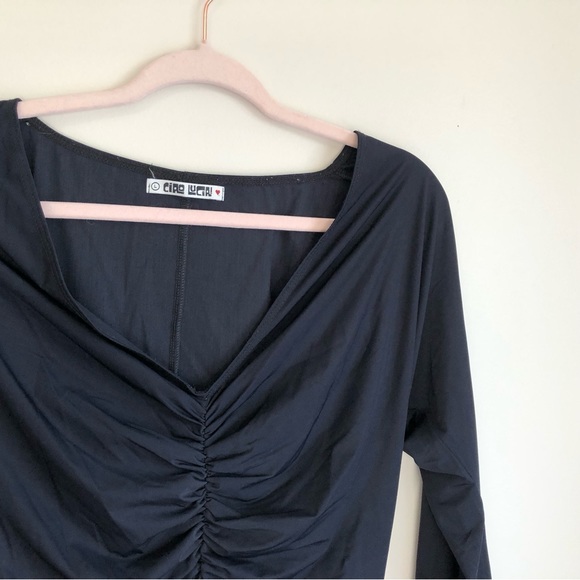 LC‼️CIAO LUCIA Black Off the Shoulder Dress - Picture 3 of 5